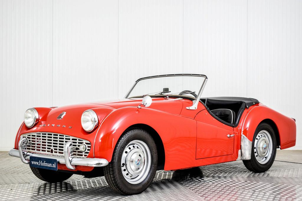Triumph TR3 TR3A (bj 1959), Gebruikt, 4 cilinders, Cabriolet, Bedrijf