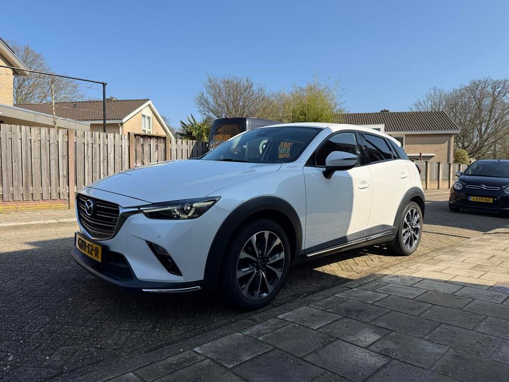 Mazda CX-3 2.0 Skyactiv-GT 120pk, 1998 cc, 4 cilinders, 1192 kg, Leder en Stof