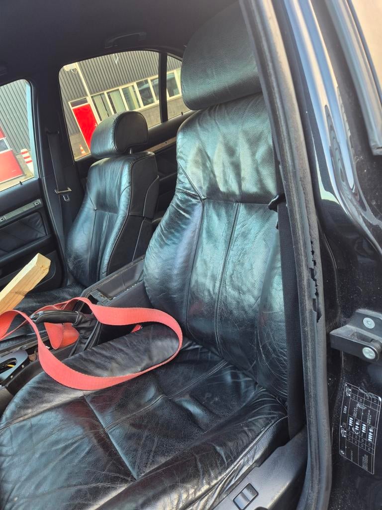E39 Sedan Comfort Interieur Leer met Neerklapbare Achter, Ophalen of Verzenden, Gebruikt, BMW
