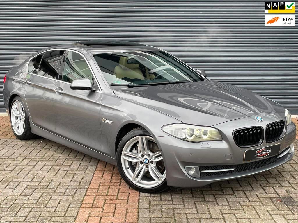 BMW 5-serie 535i High Executive Dak | Memory | Camera | Lede, Automaat, Achterwielaandrijving, Gebruikt, Beige