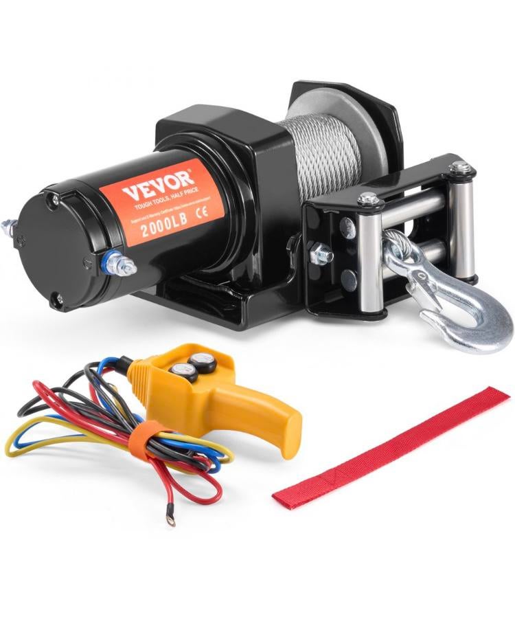 Vevor lier 900 kg 12 volt, Doe-het-zelf en Verbouw, Lieren en Takels, Ophalen, Nieuw