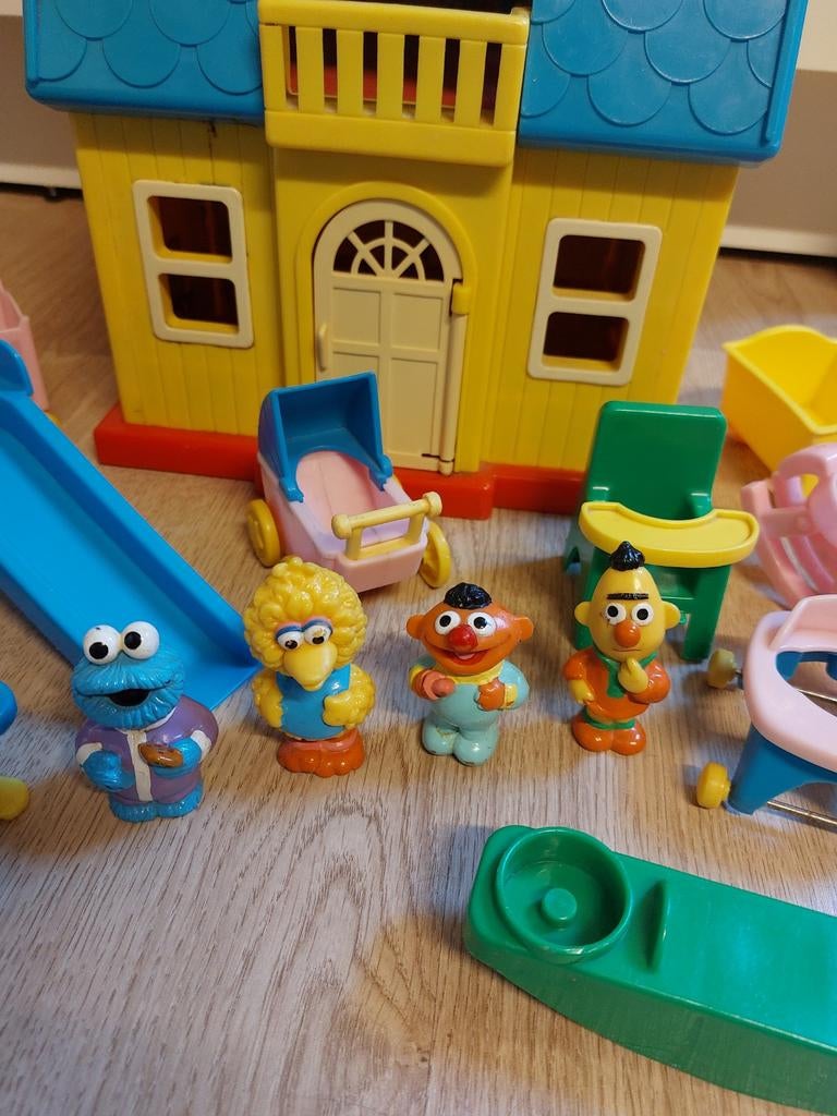 Sesamstraat huis illco, Ophalen of Verzenden, Speelset