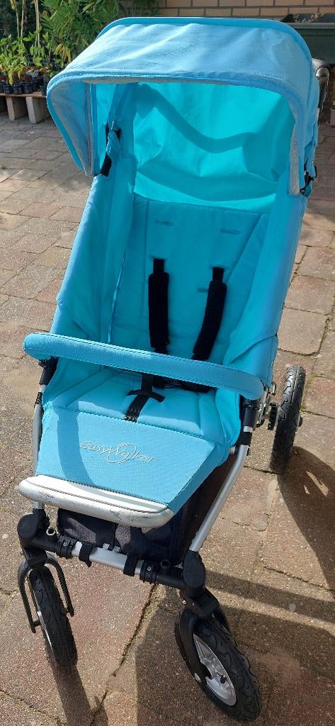 Buggy EasyWalker Qtro -goede banden - of 2 in 1 wagen/buggy, Ophalen, Gebruikt, Zonnekap