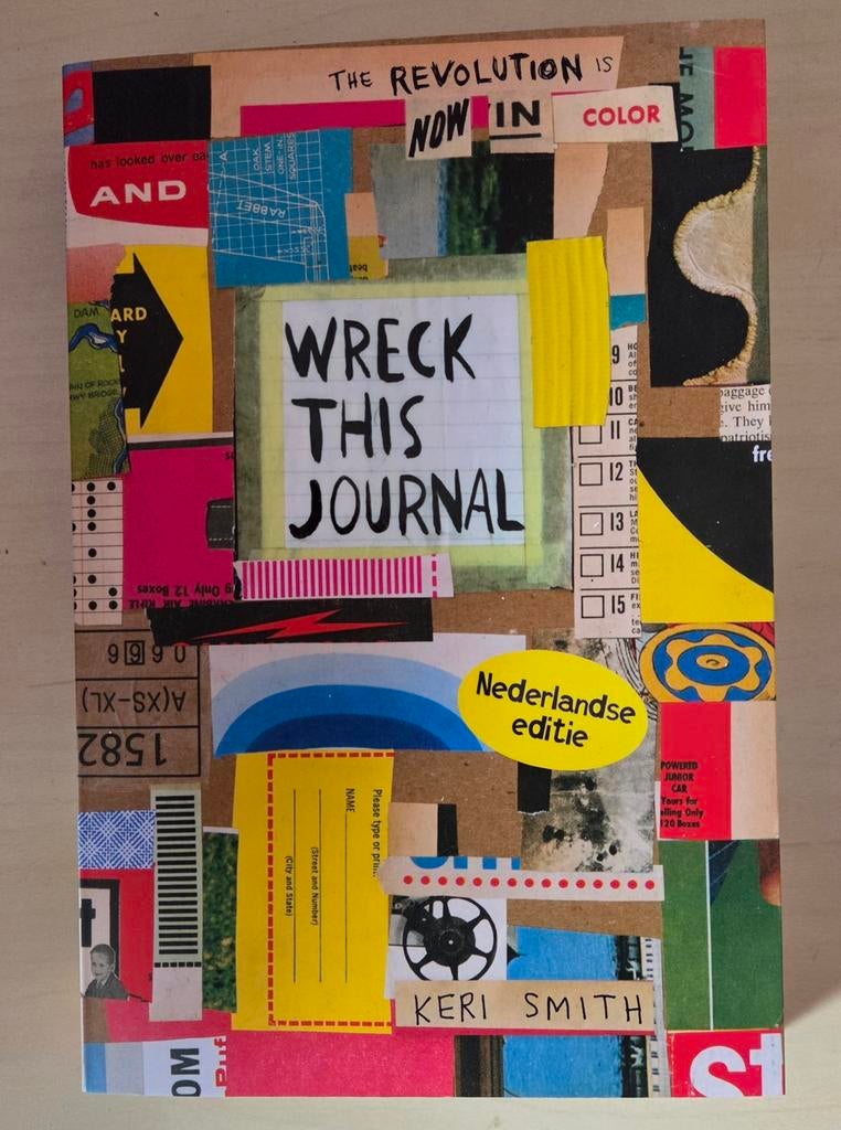 Wreck This Journal - Nederlandse editie - Nieuw boek, Ophalen of Verzenden, Nieuw, Keri Smith