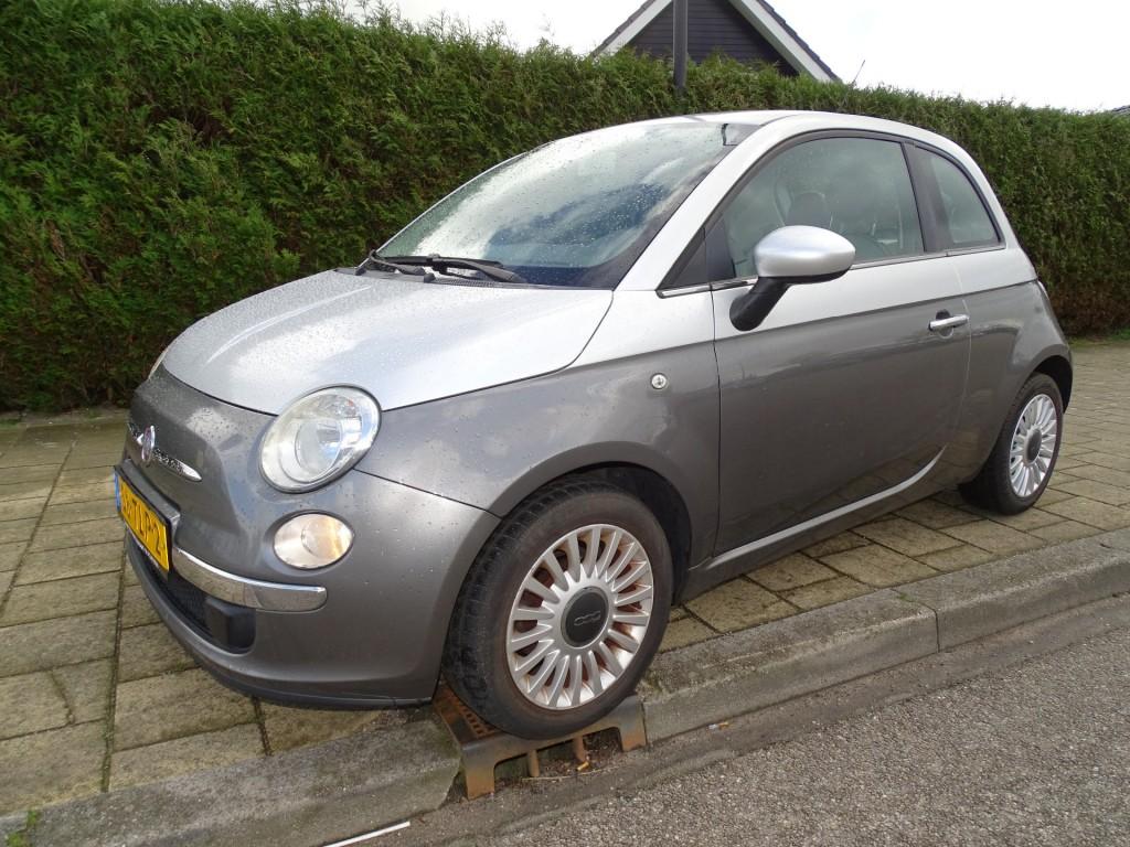 Fiat 500 Fiat 500 1.2 Bicolore - Airco-Usb/Aux-Electr pakket, Euro 5, Gebruikt, 1242 cc, 4 cilinders