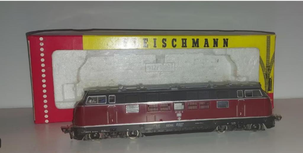 Fleischmann H0 4235 - Dieselloc BR 221 van de DB in ovp, Hobby en Vrije tijd, Gebruikt, Fleischmann, Ophalen of Verzenden, Gelijkstroom