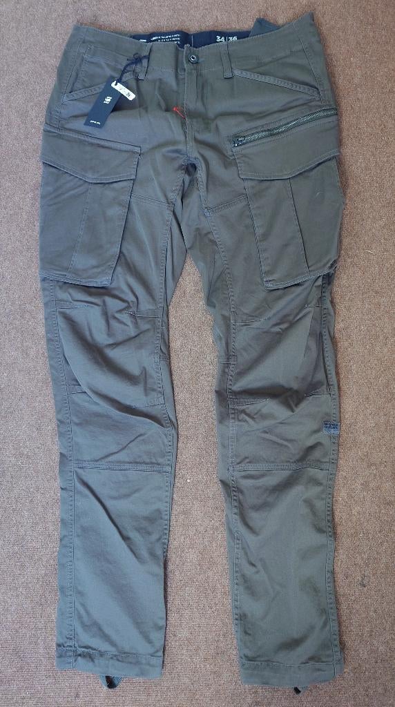 G-Star Broek Cargo Rovic Zip 3D Tapered Fit 34-36, Verzenden, G-STAR, Nieuw, Overige maten