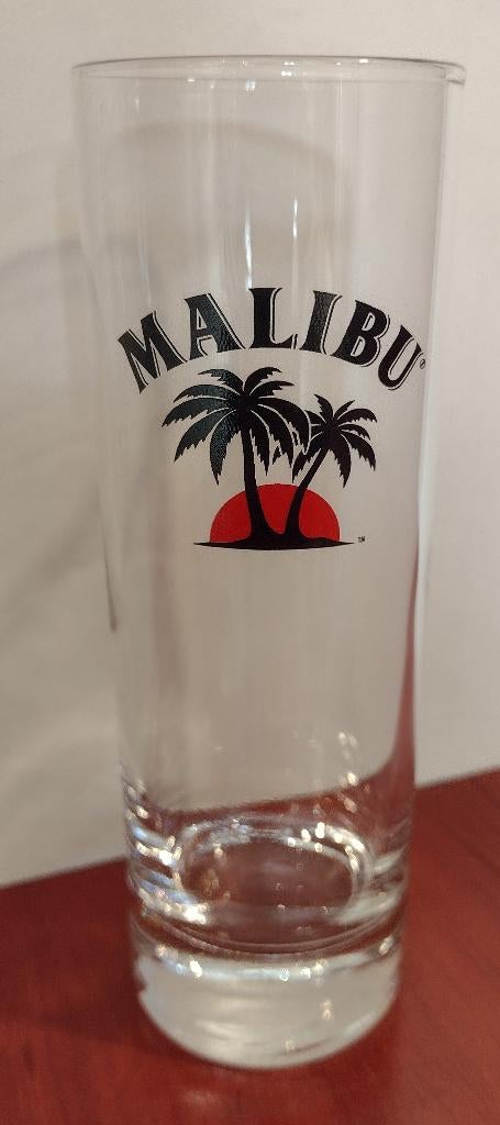 Malibu Mixglas 20cl., Ophalen of Verzenden, Gebruikt, Gebruiksvoorwerp