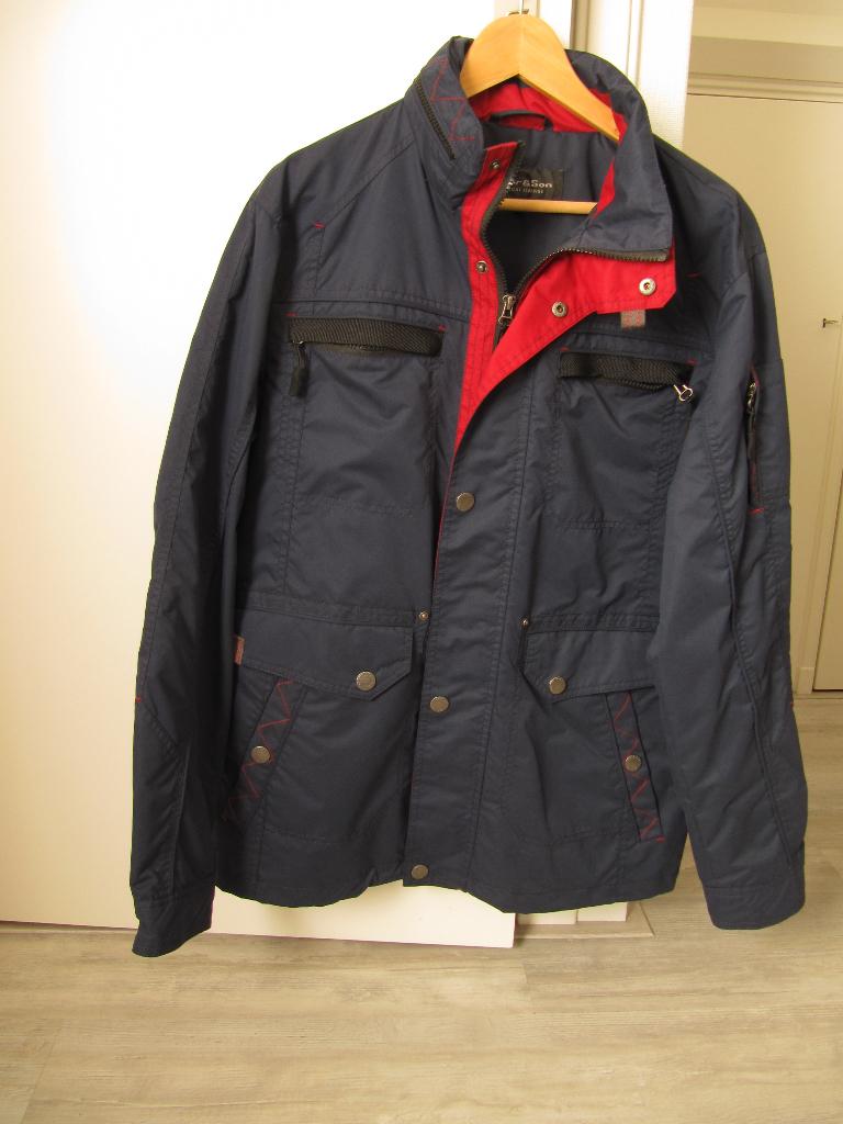 Herenjas zomer Tailor & Son maat 50, Kleding | Heren, Ophalen, Tailor & Son, Zo goed als nieuw, Maat 48/50 (M)