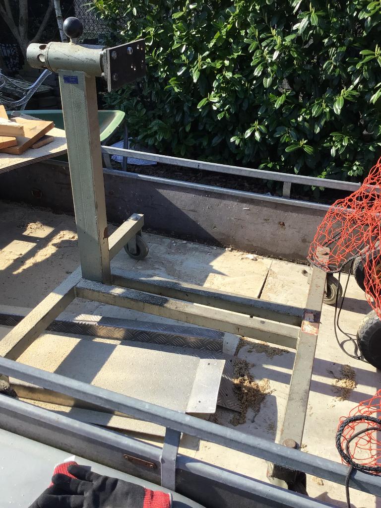 Motorsteun, Ophalen, Gebruikt