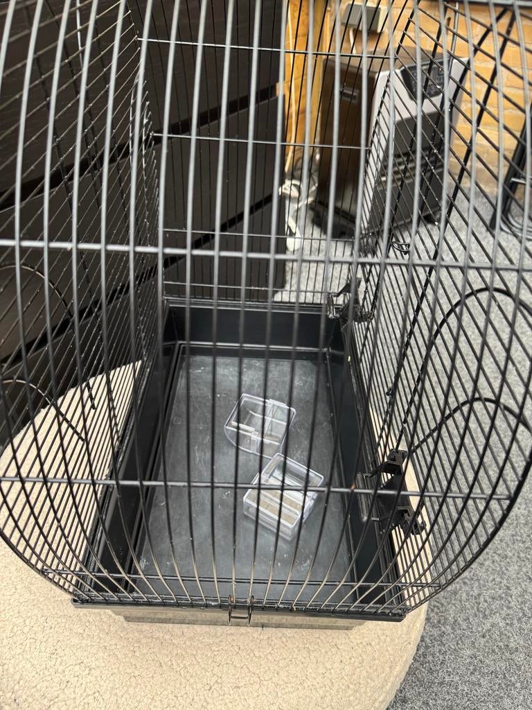 Vogelkooi, Ophalen, Gebruikt, Metaal, Vogelkooi