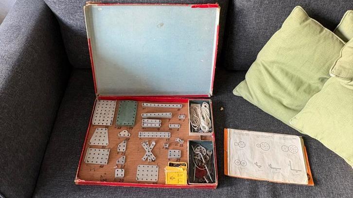 Stokys constructie speelgoed uit de jaren '40, Antiek en Kunst, Antiek | Speelgoed, Ophalen