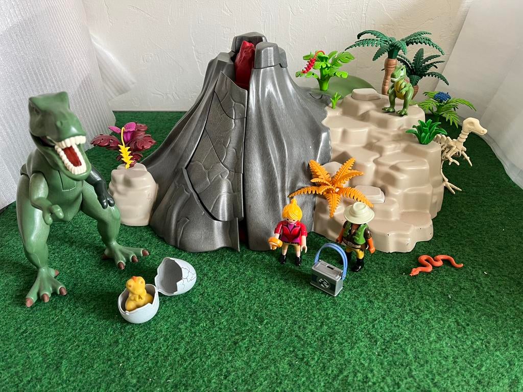 Playmobil 5230. Grote Vulkaan, Ophalen of Verzenden, Zo goed als nieuw