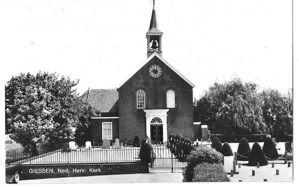 AK Giessen - Ned. Herv. Kerk, Verzamelen, Ansichtkaarten | Nederland, Verzenden, 1960 tot 1980, Ongelopen, Noord-Brabant
