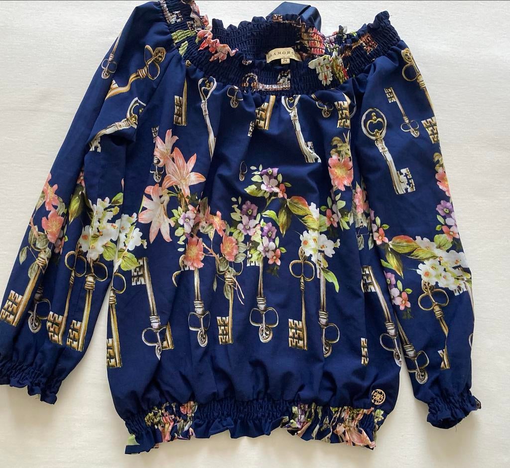 Glamorous blouse maat S, Ophalen of Verzenden, Gedragen, Maat 36 (S), Blauw