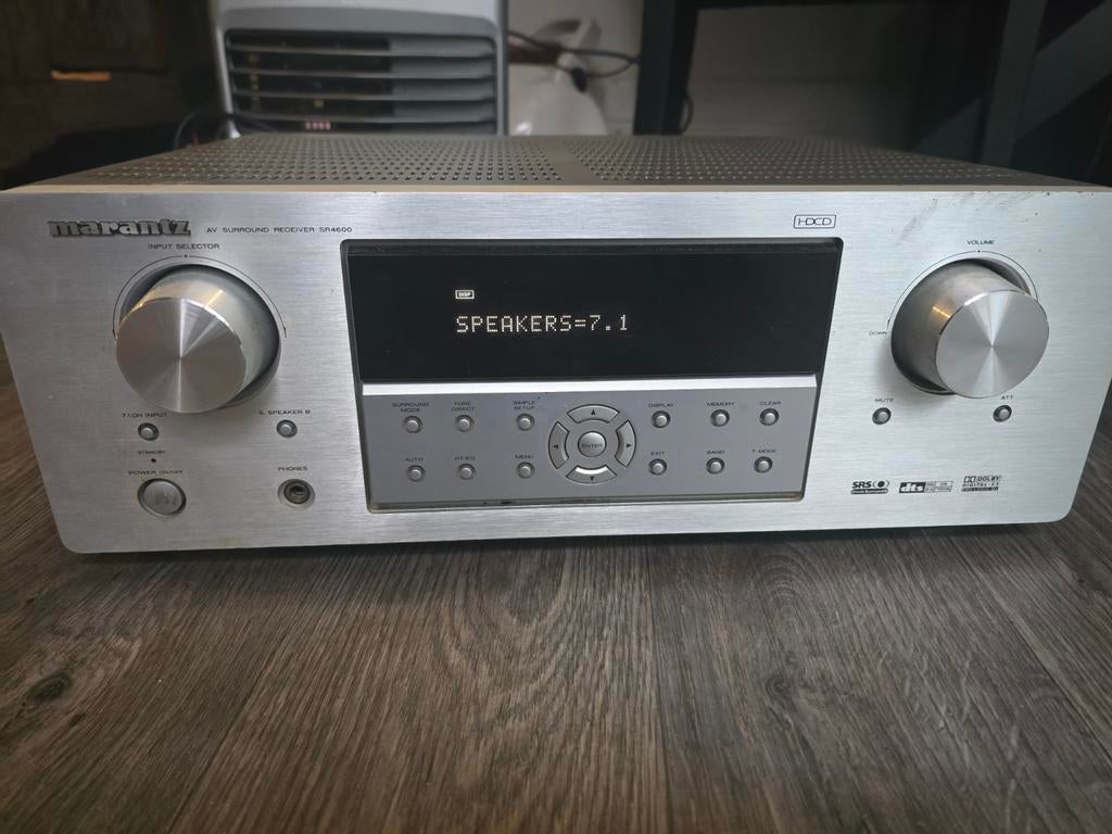 Marantz sr 4600 in top staat, Audio, Tv en Foto, Versterkers en Receivers, Ophalen of Verzenden, Zo goed als nieuw, 120 watt of meer
