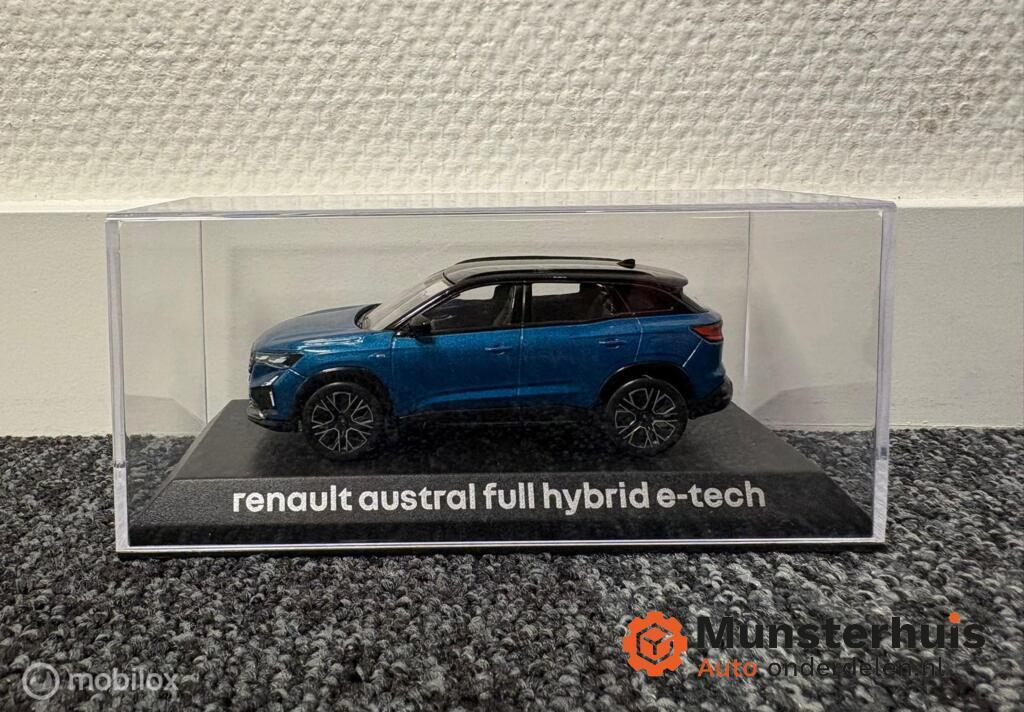 Miniatuur Renault Austral full hybrid e-tech 1:43, Nieuw, Ophalen of Verzenden