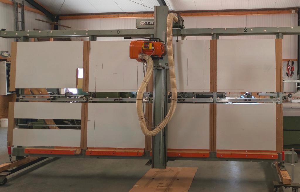 Platenzaag Holzher  type 1205, Ophalen, Gebruikt, Overige typen, 30 tot 70 mm