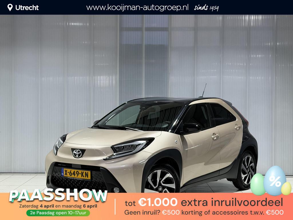 Toyota Aygo X 1.0 VVT-i MT Pulse | Dealer onderhouden | NL-A, Stof, Gebruikt, Bruin, 4 stoelen