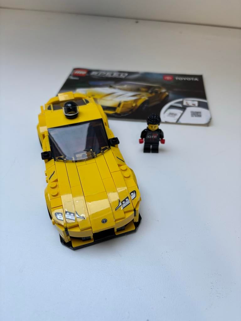Lego Speed Champions 76901 Toyota GR Supra, Lego, Zo goed als nieuw, Complete set, Inclusief instructies