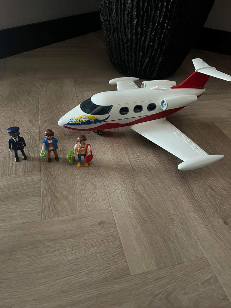 Playmobiel Vliegtuig, Kinderen en Baby's, Speelgoed | Playmobil, Ophalen, Zo goed als nieuw