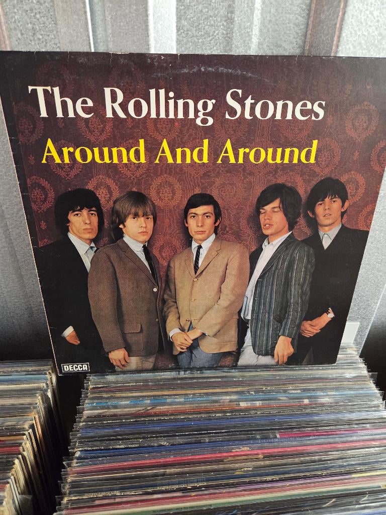 Vinyl lp ROLLING STONES: AROUND AND AROUND, Ophalen of Verzenden, Gebruikt, 12 inch, Poprock