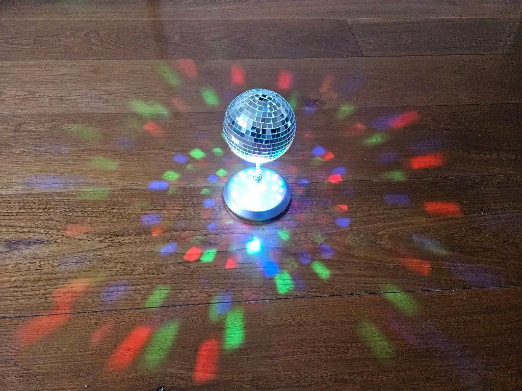 Roterende Discobal, Hobby en Vrije tijd, Feestartikelen, Ophalen, Zo goed als nieuw, Feestartikel, Overige