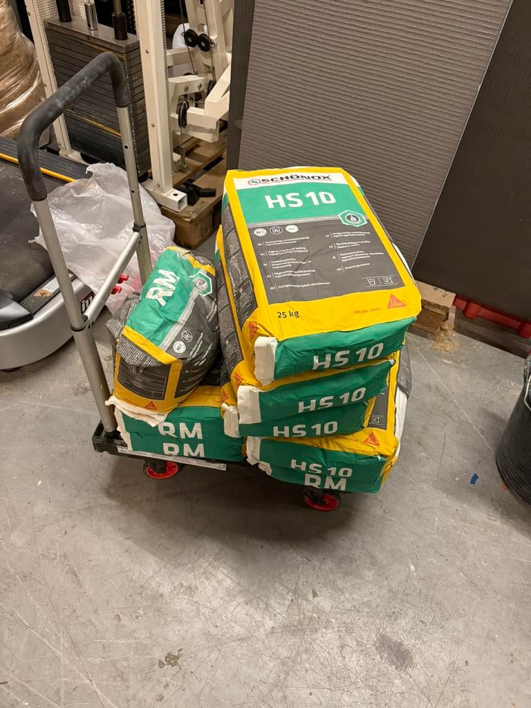 Egaline en Reparatiemortel Schönox, Ophalen, Nieuw, Overige typen