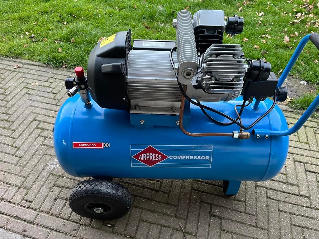 Airpress LM90-350 Compressor, Ophalen, Gebruikt, 6 tot 10 bar, 25 tot 100 liter