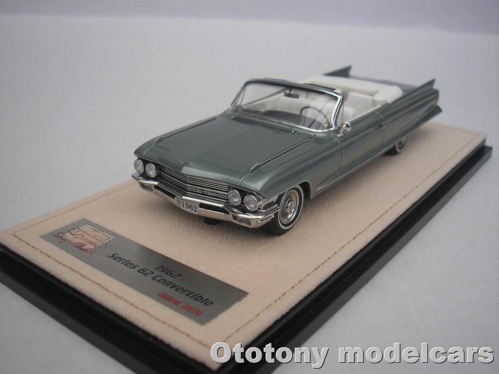 Cadillac Series 62 Cabriolet 1962 Groen 1/43 GLM, Ophalen of Verzenden, Nieuw, Auto, Overige merken