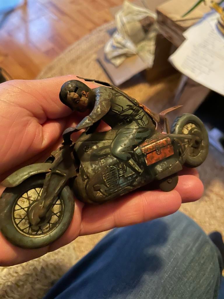 Kellermann CKO357 wehrmacht motorrijder, Ophalen of Verzenden