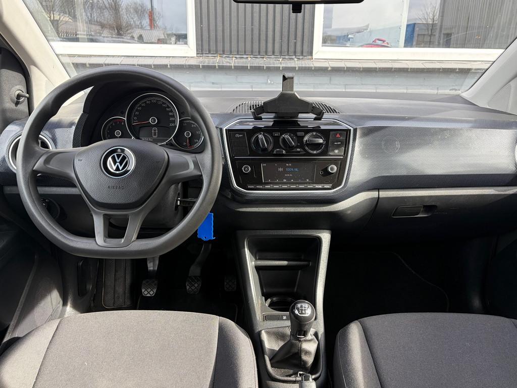 Volkswagen Up! 1.0 / Airco / Zwartdakje / 2021, Gebruikt, 4 stoelen, Origineel Nederlands, Bedrijf