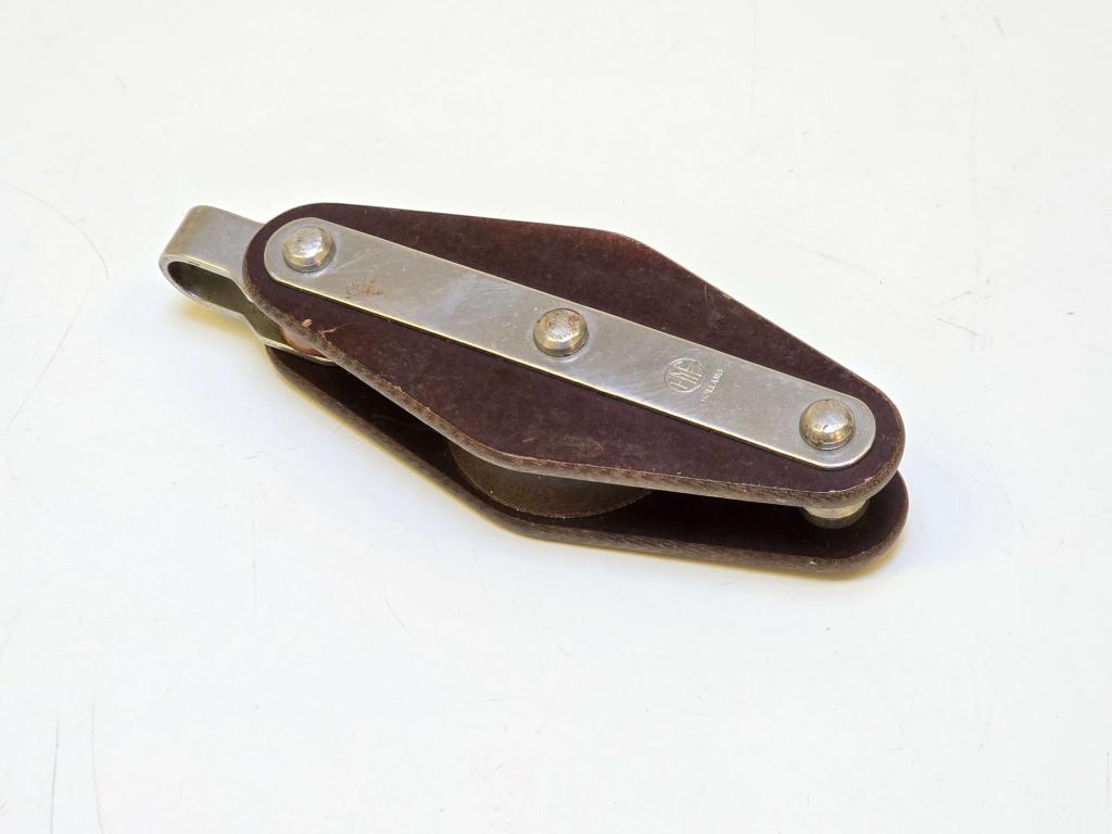 Enkel blok HYE met hondsvot en glijlager, Niet ingevuld, Gebruikt, Niet ingevuld, Ophalen of Verzenden