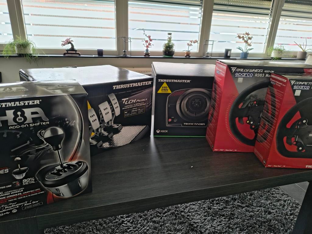 Thrustmaster Simracing Setup, Load cell en 2 sturen, Spelcomputers en Games, Games | Overige, Zo goed als nieuw, Racen en Vliegen