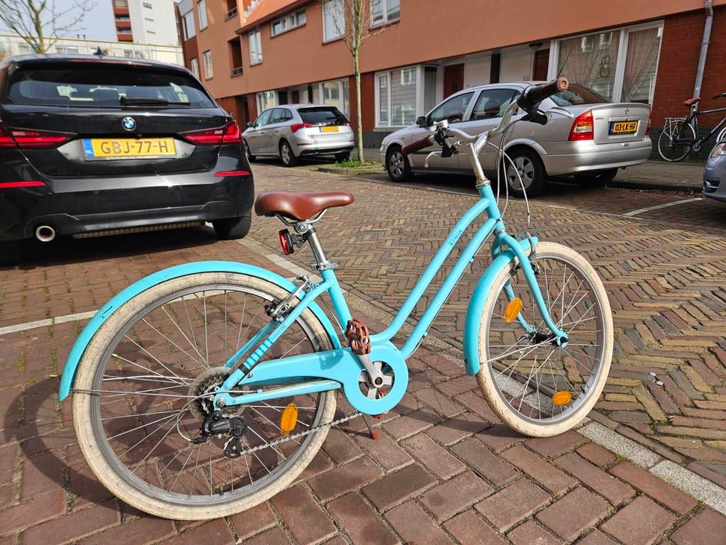 Meisjesfiets 24 inch met versnellingen., Versnellingen, Ophalen, Overige merken, Gebruikt