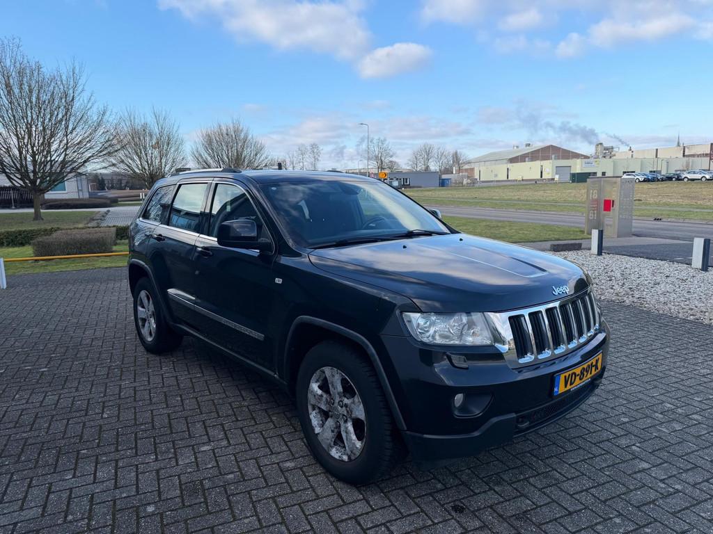 Jeep Grand Cherokee 3.0 CRD Limited automaat 2011, Lichtsensor, Gebruikt, Zwart, 2987 cc