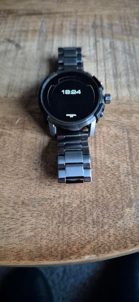 Smartwatch diesel on griffed gen 6, Ophalen of Verzenden, Zo goed als nieuw, Zwart, Android