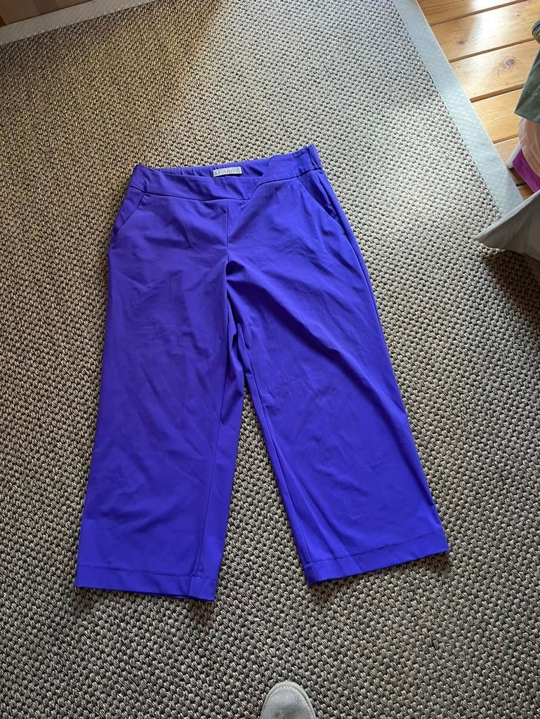 Stehmann capri broek maat 38, Maat 38/40 (M), Paars, Ophalen of Verzenden, Zo goed als nieuw