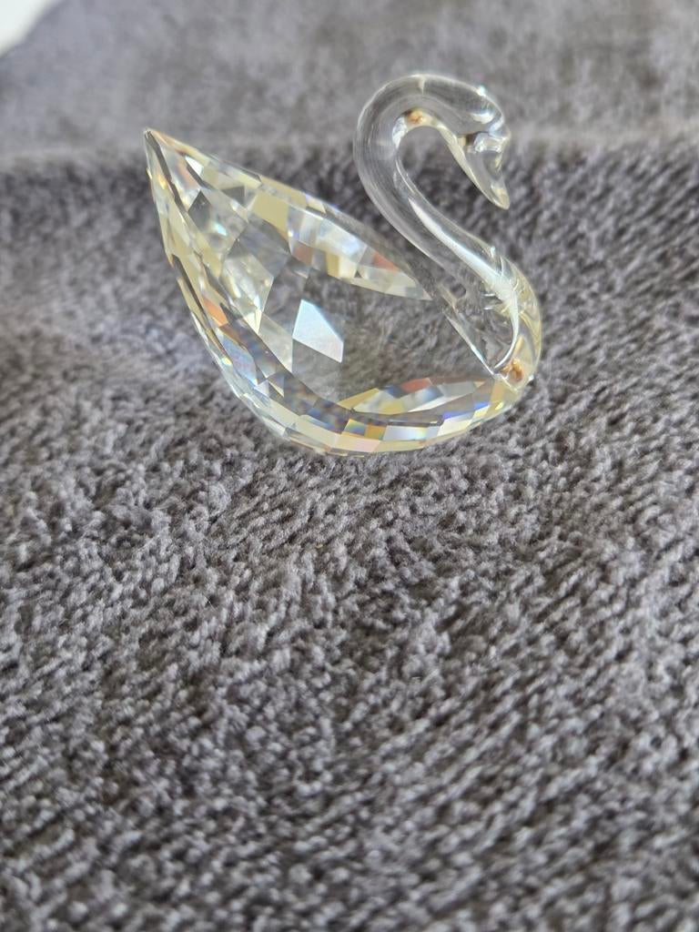 Swarovski Kristallen Zwaan Figuurtje, Verzamelen, Swarovski, Ophalen, Zo goed als nieuw, Figuurtje