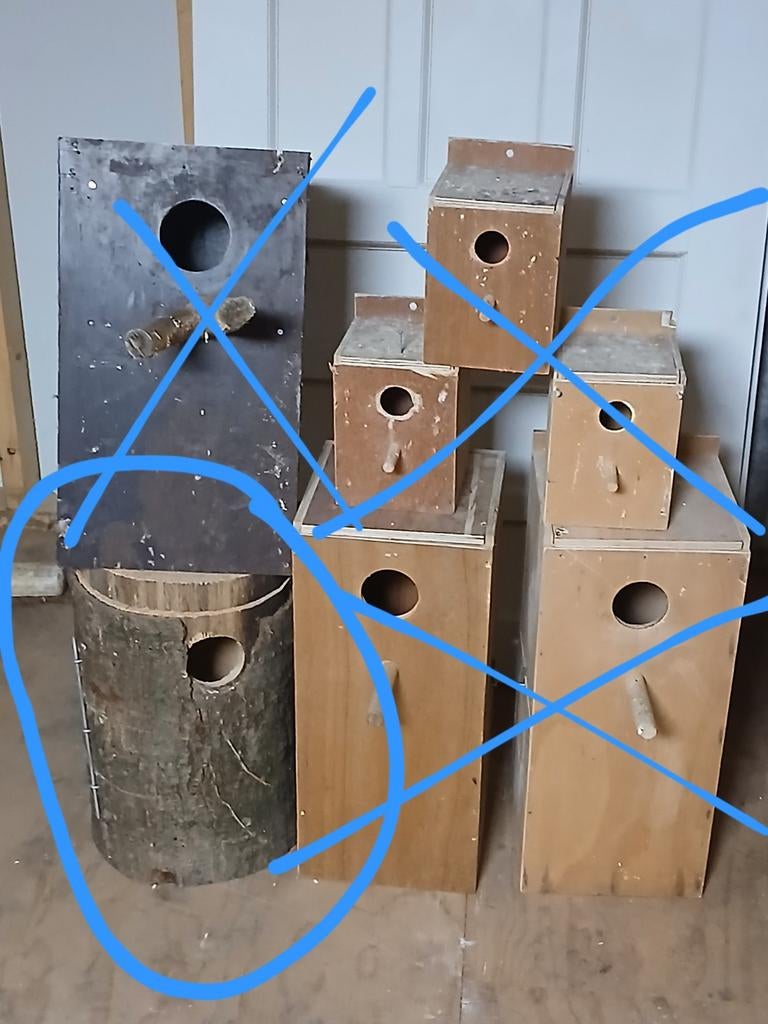 Broedblokken, Ophalen, Hout, Broedkooi of Kweekkooi