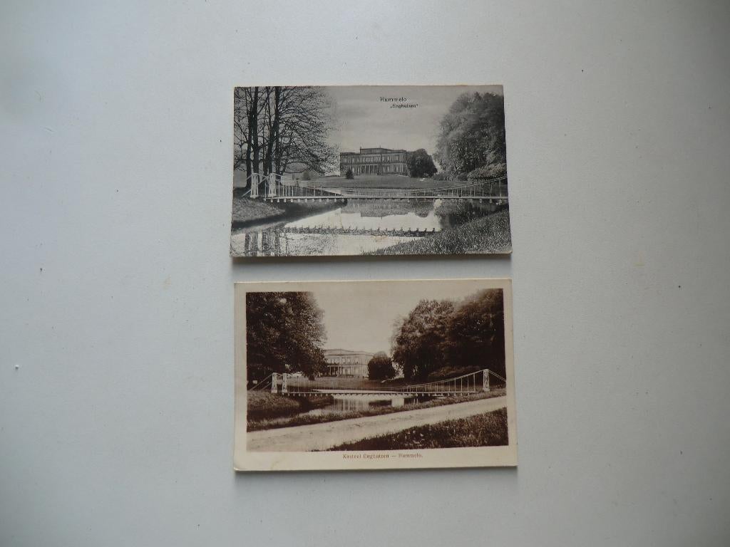 Kasteel Enghuizen,Hummelo,Laag-Keppel,Doetinchem,2 Kaarten, Ophalen of Verzenden, Voor 1920, Gelopen, Gelderland