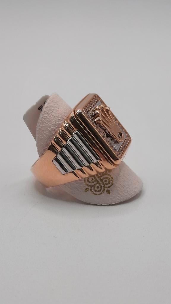 gouden Rolex ring 14kt, Heer, Www.bredajuwelier.nl, Nieuw, Ophalen of Verzenden