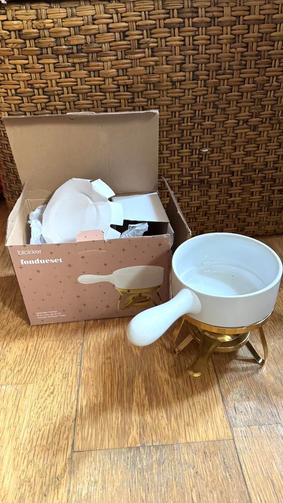 Blokker fondue set nieuw, Ophalen of Verzenden, Nieuw, Brander, Fondueset