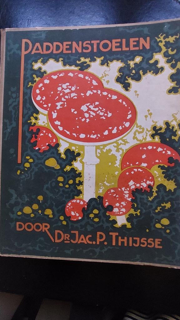 Paddenstoelen, Ophalen of Verzenden, Gelezen, J.P. Thijsse, Plaatjesalbum