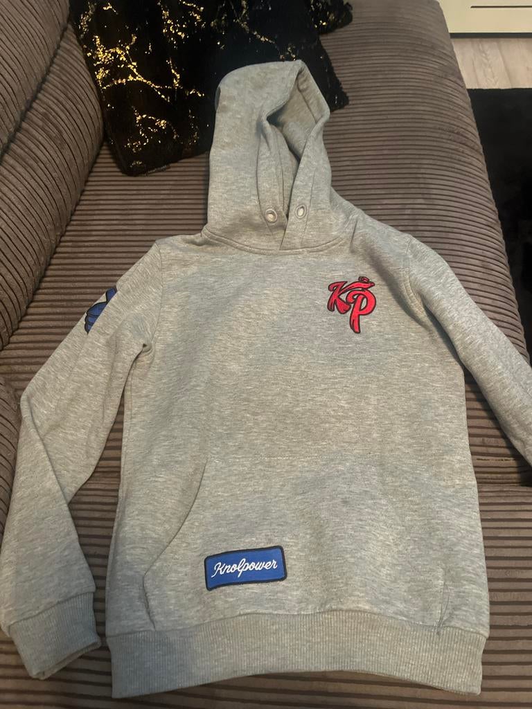 Knolpower Trui Maat 146/152, Kleding | Heren, Truien en Vesten, Ophalen of Verzenden, Gedragen, Overige maten, Grijs