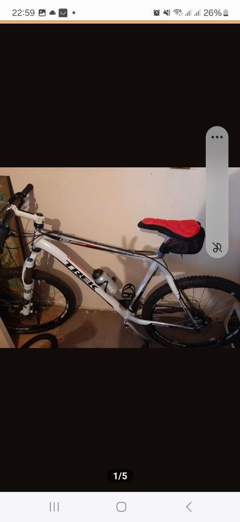 Trek Fiets - mountainbike, Fietsen en Brommers, Fietsaccessoires | Fietsstoeltjes, Ophalen, Zo goed als nieuw, Trek