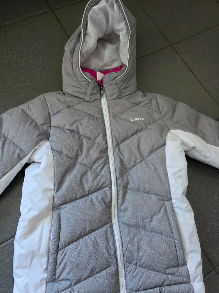 Ski jack 8 jaar, Ophalen, Gedragen, Blauw