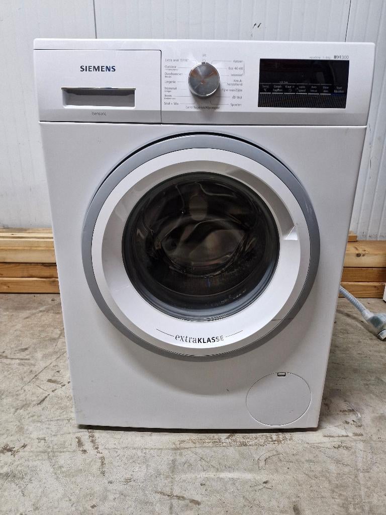 Wasmachine - Siemens WM14N295NL - iQ300, Witgoed en Apparatuur, Wasmachines, Ophalen, Zo goed als nieuw, Voorlader, 85 tot 90 cm