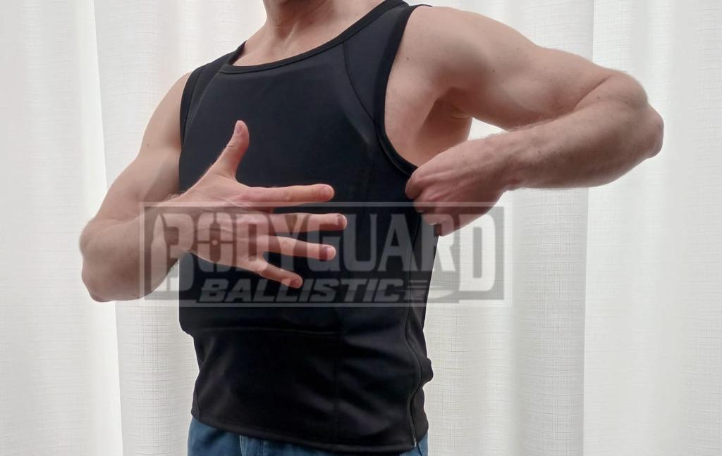 Kogelwerend steekwerend vest level 3A lichaam pantser, Ophalen of Verzenden, Landmacht, Nederland, Kleding of Schoenen