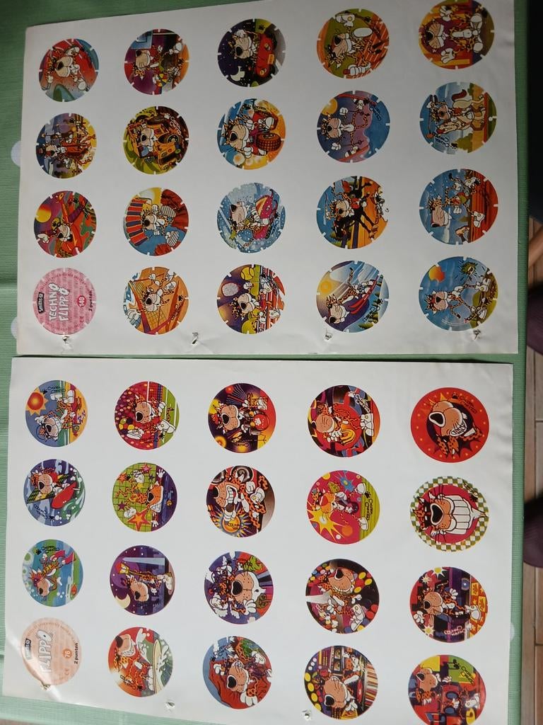 Vintage Flippo Stickers - Collectie, Verzamelen, Ophalen of Verzenden, Techno, Verzameling